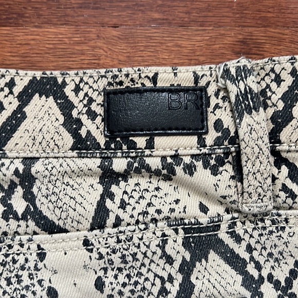 Blue Revival Python Print Straight Leg Stretch Denim - Picture 5 of 5